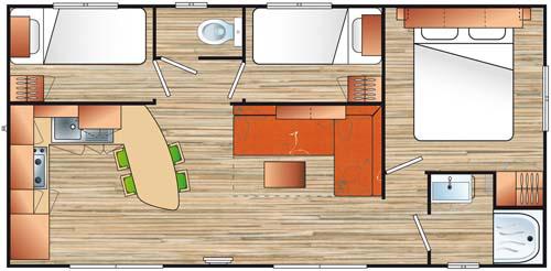  Visio - 4 personnes 3 ch.